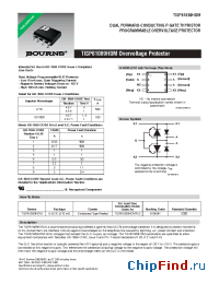 Datasheet TISP61089HDMR-S производства Bourns