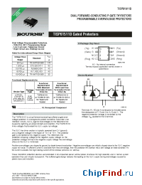 Datasheet TISP61511D-S manufacturer Bourns
