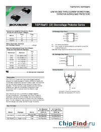 Datasheet TISP7072F3D manufacturer Bourns