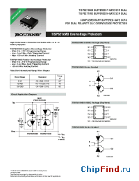 Datasheet TISP8210MDR-S manufacturer Bourns