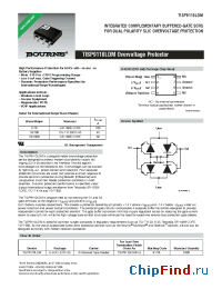 Datasheet TISP9110LDMR-S manufacturer Bourns