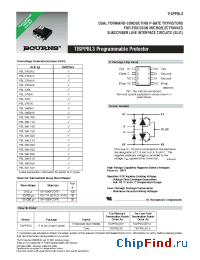 Datasheet TISPPBL3DR manufacturer Bourns