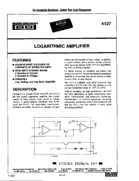 Datasheet 4127JG manufacturer Burr-Brown