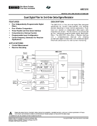 Datasheet AMC1210IRHARG4 manufacturer Burr-Brown