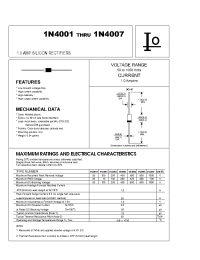 Datasheet 1N4002 manufacturer Bytes
