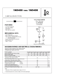 Datasheet 1N5402 manufacturer Bytes