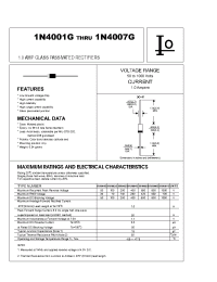 Datasheet 1N5406G manufacturer Bytes