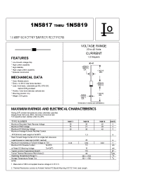 Datasheet 1N5818 manufacturer Bytes