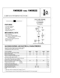 Datasheet 1N5821 manufacturer Bytes