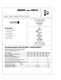 Datasheet 2W01 manufacturer Bytes