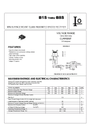 Datasheet B1S manufacturer Bytes