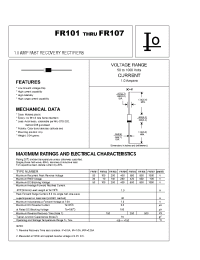 Datasheet FR102 manufacturer Bytes