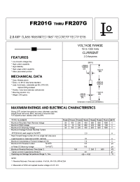 Datasheet FR202G manufacturer Bytes