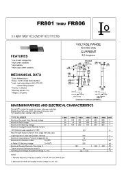 Datasheet FR802 manufacturer Bytes