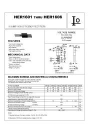Datasheet HER1601 manufacturer Bytes