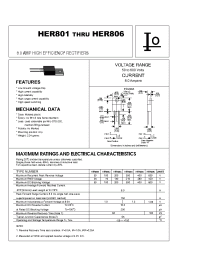Datasheet HER802 manufacturer Bytes