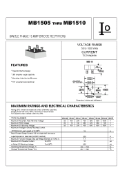 Datasheet MB151 manufacturer Bytes