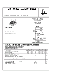 Datasheet MB1510W manufacturer Bytes