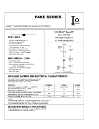 Datasheet P4KE130A manufacturer Bytes
