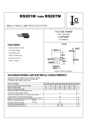 Datasheet RS201M manufacturer Bytes
