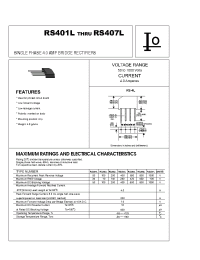 Datasheet RS401L manufacturer Bytes