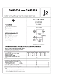 Datasheet SM4933A manufacturer Bytes