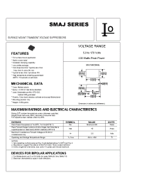 Datasheet SMAJ10(C)A manufacturer Bytes