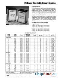 Datasheet 1.12.480-220 manufacturer Calex
