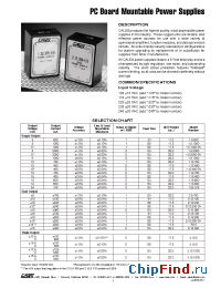 Datasheet 1.5.2000-220 производства Calex