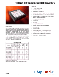 Datasheet 24S12.8HEW manufacturer Calex