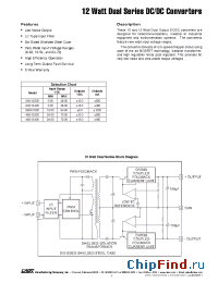 Datasheet 48D15.400 manufacturer Calex