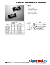 Datasheet 48D5.300SMT manufacturer Calex