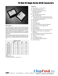 Datasheet 48S5.15HE manufacturer Calex