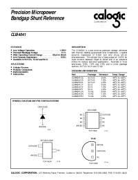 Datasheet CLM4041DY manufacturer Calogic