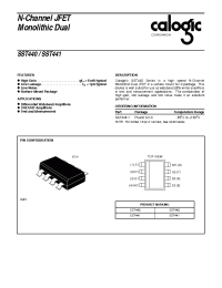 Datasheet SST440 manufacturer Calogic