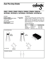 Datasheet SSTDPAD20 manufacturer Calogic