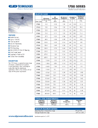 Datasheet 17335 manufacturer C&D