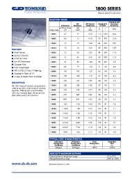 Datasheet 18154 manufacturer C&D