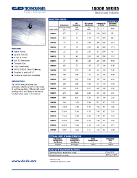 Datasheet 18R224 manufacturer C&D