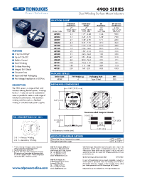 Datasheet 49150 manufacturer C&D