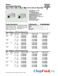 Datasheet C101120006 manufacturer Carlo Gavazzi