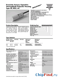 Datasheet CB32CLN20TO manufacturer Carlo Gavazzi