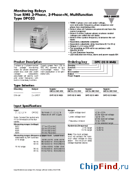 Datasheet DPC02DM49 manufacturer Carlo Gavazzi