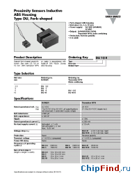 Datasheet DU10E manufacturer Carlo Gavazzi