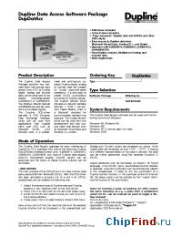 Datasheet DUPDATACC manufacturer Carlo Gavazzi