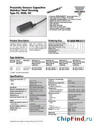 Datasheet EC3025NPASL-1 manufacturer Carlo Gavazzi