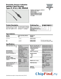 Datasheet EI0801NACS manufacturer Carlo Gavazzi