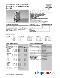 Datasheet EIDC1155A manufacturer Carlo Gavazzi