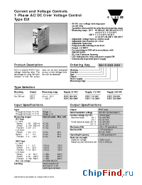 Datasheet EUIC23020V производства Carlo Gavazzi