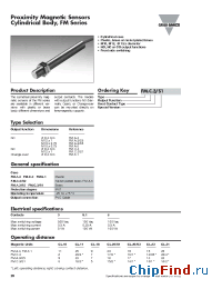 Datasheet FMA3 manufacturer Carlo Gavazzi